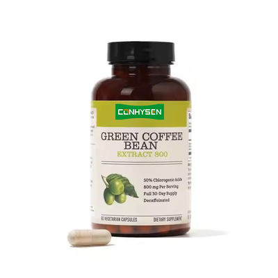 Groene koffiebonen extract capsules stimuleren het metabolisme Algemene gezondheid Privé logo