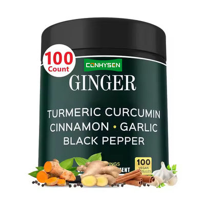 Gemberwortel Voedingssupplement Capsules Zwarte peper Ondersteunen gezond brein