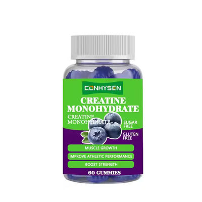 OEM Creatine Monohydrate Gummies Verbeteren Focus Kracht Training Supplement
