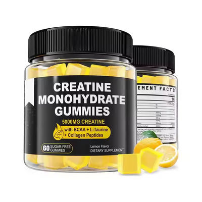 Private label Creatine Monohydrate Gummies Spierkracht Pre-workout Gummies