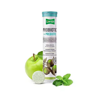 Probiotica. Prebiotica verbeteren het metabolisme. Probiotica vezeltabletten.