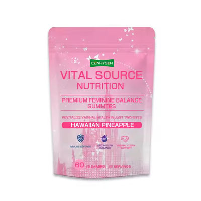 OEM Probiotica Gummies voor vrouwen Gezondheid optimaliseren pH-niveaus Uitgebalanceerd supplement