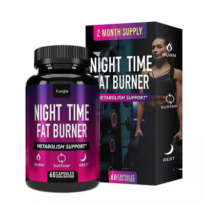 Gepersonaliseerde nachtelijke vetvermindering capsules Slim gewichtsverlies pillen detox reiniging