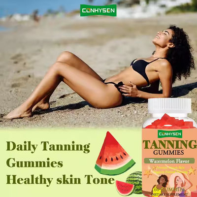 Multivitamine dagelijkse zonnebloemverzorgingssupplementen Gummies voor anti-aging en zonnebloempreventie