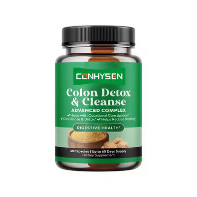 OEM Colon Detox Reiniging Capsules Ondersteuning Detox Digestive Voor vetverbranding