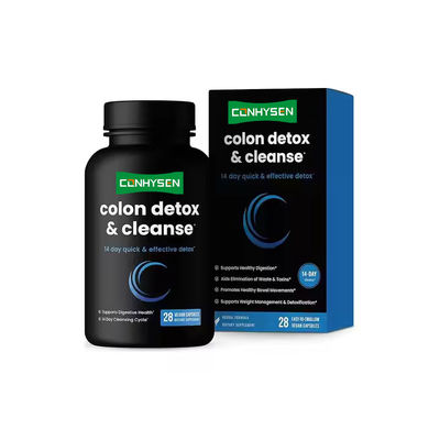 OEM Colon Detox Cleanse Capsules Gewichtsverlies Verteringsenzymen Senna Leaf Extract Capsules