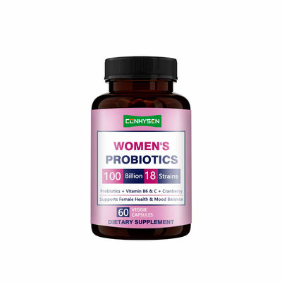 Supplement fabrikant versterken immuunsysteem vrouwenprobiotica capsules met cranberry extract