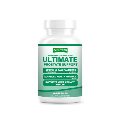 Hoge kwaliteit ondersteunt de urine-gezondheid van de man Ultieme prostaatcapsules met 16 natuurlijke ingrediënten
