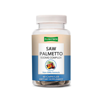 Op maat gemaakte Saw Palmetto capsules ondersteunen de gezondheid van de urine Glutenvrij 60 capsules