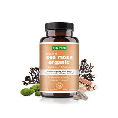 Biologische Zeemos Capsules Met Blaaswier Klis Ondersteunt Gezonde Gewrichten En Huid