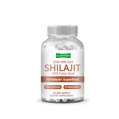 50% Fulvinezuur Shilajit Capsules Himalaya Superfood Ondersteunt Collageensynthese