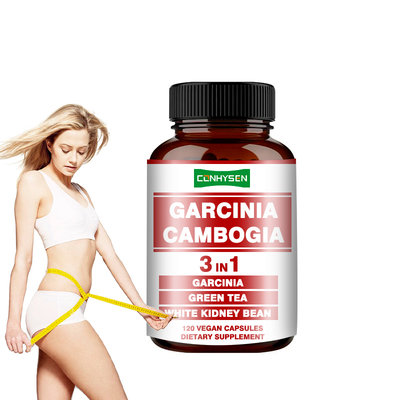 Fabrieksdirecte Garcinia Cambogia capsules met witte nierbonen ondersteunt kracht afslanking producten