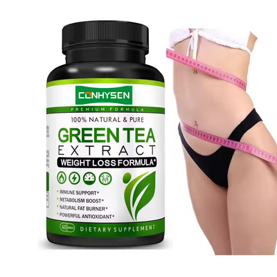 100% natuurlijke groene thee capsules stimuleren gewichtsverlies afslanking supplement
