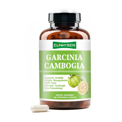 Custom 100% Pure Garcinia Cambogia capsules ondersteunen gezond gewichtsbeheersing
