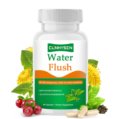 Water Flush Capsules 12-in-1 Natuurlijk Ingrediënt Verbetert Ontgifting voor Afslanken