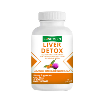 Health Care Capsule Lever Detox Capsules Bevordert Gezonde Leverfunctie