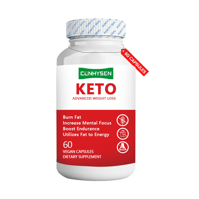 Supplement Fabrikant KETO Capsules Geavanceerd Gewichtsverlies Verhoogde Mentale Focus Vegan Capsules