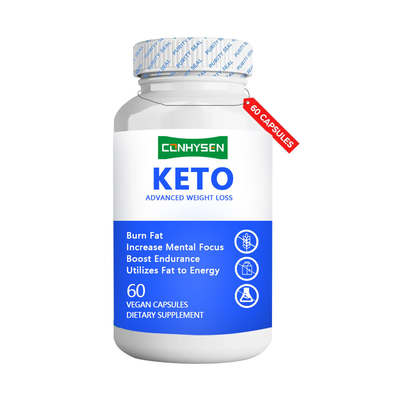 KETO capsules vetverbranden Supplement verhoogt uithoudingsvermogen met een eigen keto mengsel