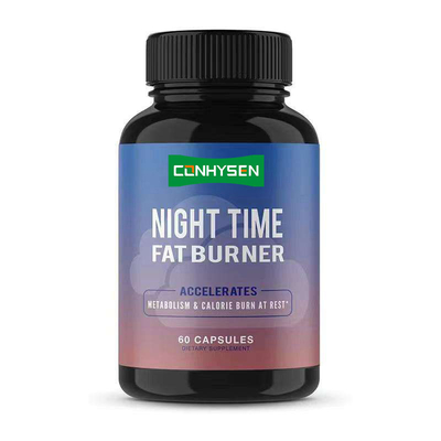 OEM Night Time Fat Burner Carb Blocker Stofwisseling Booster Appetitsuppressant voor mannen en vrouwen Night Time Fat Burner Capsule