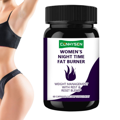 Hot Sale Nachtelijke Vetverbrander Capsules voor Vrouwen Ondersteunt Gezonde Bloeddruk & Rustige Stemming Afslankcapsules