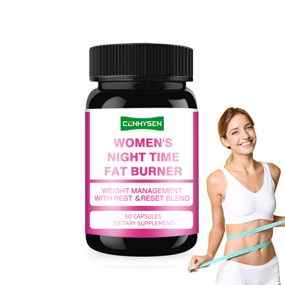 Fabriek Direct Afslankproduct Helpt Absorptie Verminderen Nachtelijke Vetverbrander Capsules voor Vrouwen