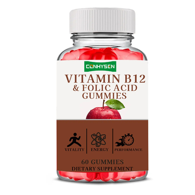 Vitamine B12 Gummies Natuurlijke kruidensupplementen Immuniteit Gezondheid Vitamine B6 Gummies