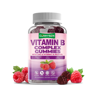 Vitamine B Complex Gummies voor Immuunversterking Vitamine C B6 Zink Folaat Voedingssupplement Vitamine B12 Snoep