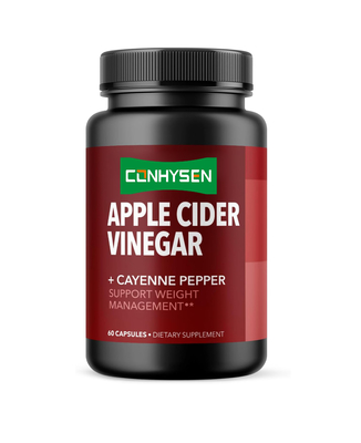 OEM Natural Chili Gewichtsverlies Capsules en Apple Cider Vinegar Capsules Ondersteunen Gewichtsbeheersing