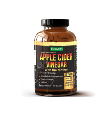 OEM Natuurlijke Afslankcapsules en Appelciderazijn Capsules voor Vrouwen Ondersteunen Gewichtsbeheersing