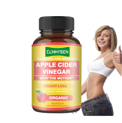 Laagere MOQ Appelazijncapsules met de moeder Maximale sterkte 1500 mg Gewichtsverliescapsule