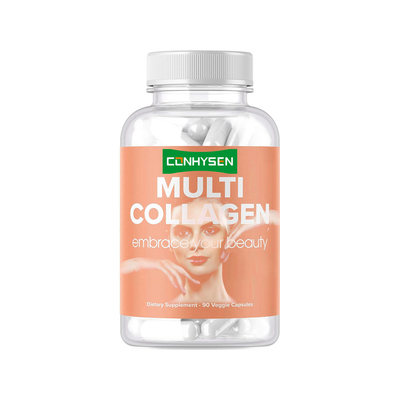 Multi Collageen Capsules Bevordert Soepele, Stralende Huid Schoonheidsproducten