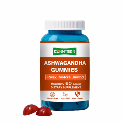 Ashwagandha Gummies voor Cognitieve Functie 18 Maanden Houdbaarheid