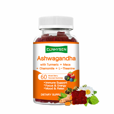 Groothandel Prijs Ashwagandha Gummies Ondersteunen Focus Memory