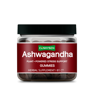 Groothandelsprijs Ashwagandha Gummies Verbeteren mentale helderheid geheugen focus