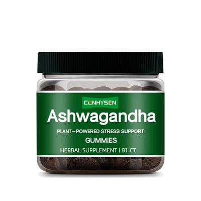 Groothandel Prijs Ashwagandha Gummies Verminder vermoeidheid Verbeter algehele vitaliteit