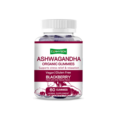 Ashwagandha Gummies voor Slaap 18 Maanden Houdbaarheid