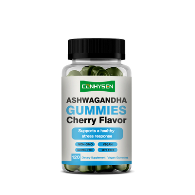 Ashwagandha Probiotische kauwgom met vitamine D2 500% DV