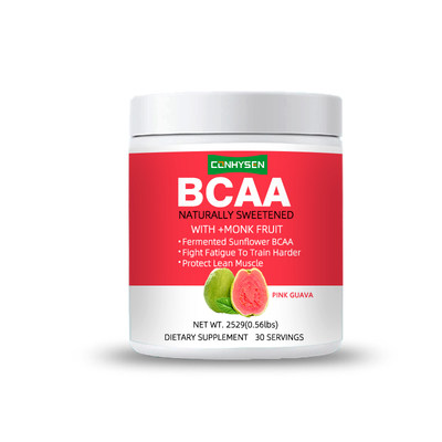 Leverancier Custom Verminder vermoeidheid Bescherm magere spieren BCAA poeder drank
