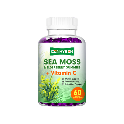 Zeemos Vlierbessen Gummies Snoep Antioxidanten Ondersteuning OEM/ODM Custom
