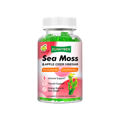 Zee-mos & ACV Gummies Energieverhoging Suppor Huidgezondheid Fabriek Supply