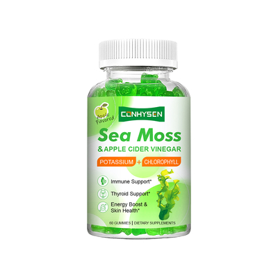Zee-moes Gummies met kalium Ondersteuning Schildklier Gezondheid Groothandelsprijs