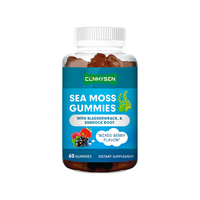 Zee-mos gummies met kliswortel Groothandel Op Maat Ondersteuning Gewichtsverlies