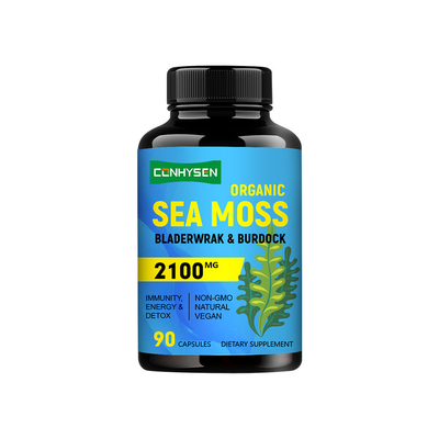 Aangepaste Zeemos Capsules 2100mg Ondersteunen Schildklierfunctie Rechtstreeks van de Fabriek