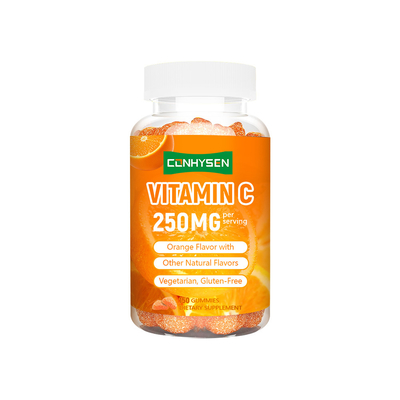 Vitamine C Gummies Sinaasappelsmaak Fabriek Aanpassing Krachtige Antioxidant