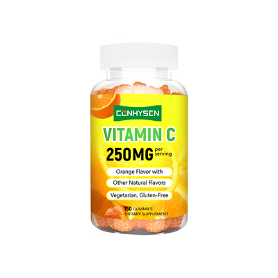 Vitamine C Gummies helpen bij het beheersen van de bloeddruk, fabrieksvoorraad voor kinderen en volwassenen