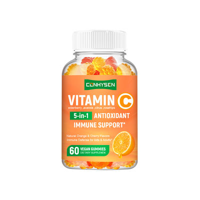 Groothandel Prijs Vitamine C Gummies 5-in-1 bevorderen hartgezondheid leverancier