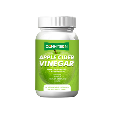 Fabriekslevering Appelciderazijn Capsules Verbeteren Bloedsuiker en Gezondheid van de Urinewegen
