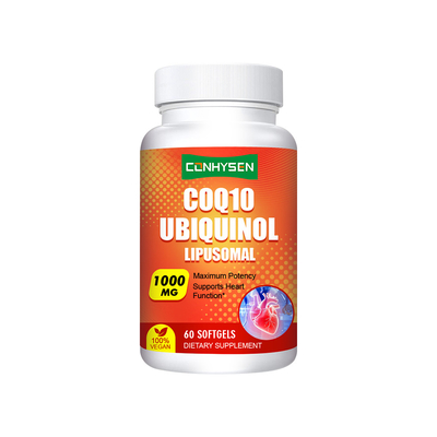 COQ10 Ubiquinol Softgels 1000 mg Ondersteuning van hartfunctie OEM/ODM Custom
