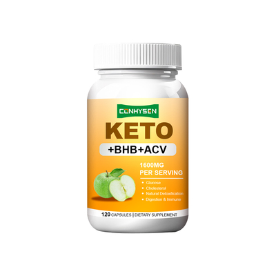 Keto capsules met BHB ACV 1600mg Factory Direct Digestion Immun Support