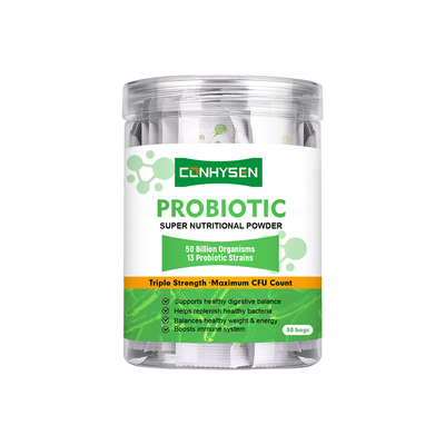 Organic Probiotic Prebiotic Powder verhoogt de energie en de immuunsysteemtoevoer